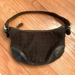 Black Coach Clutch - Small